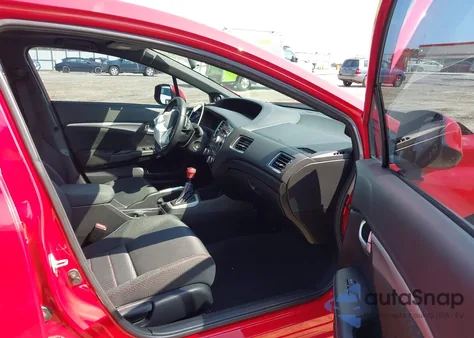 2013 Honda Civic Si из США, поврежденный, VIN 2HGFB6E50DH705184